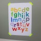 Alphabet print